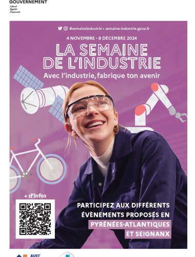 Semaine de l'industrie 2024 - Pyrénées Atlantiques