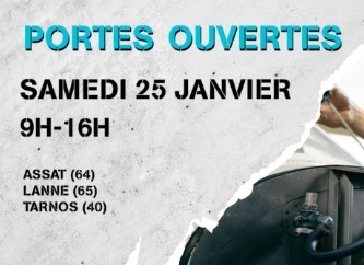 Le Pôle Formation Adour ouvre ses portes sur ses 3 sites : samedi 25 janvier de 9h à 16h