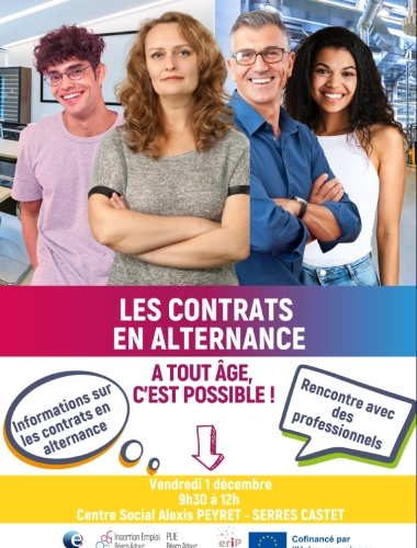 Atelier - Les contrats en alternance