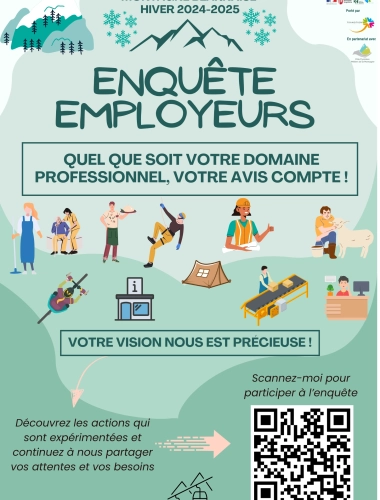 Enquête Hivernale- Employeurs Montagnes-Quel que soit votre domaine professionnel, votre avis compte !