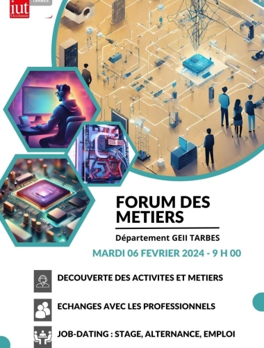Forum des Métiers GEII - IUT Tarbes