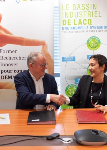 UPPA et Chemparc signent un accord pour dynamiser l'innovation béarnaise