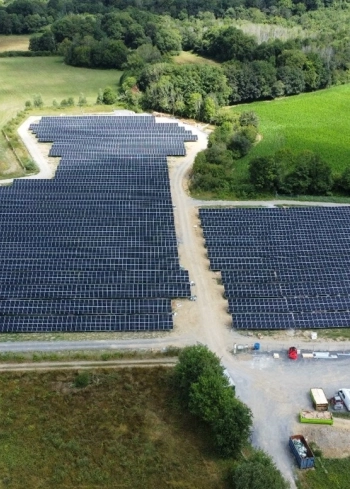 Arbus : La centrale solaire de TotalEnergies est en service