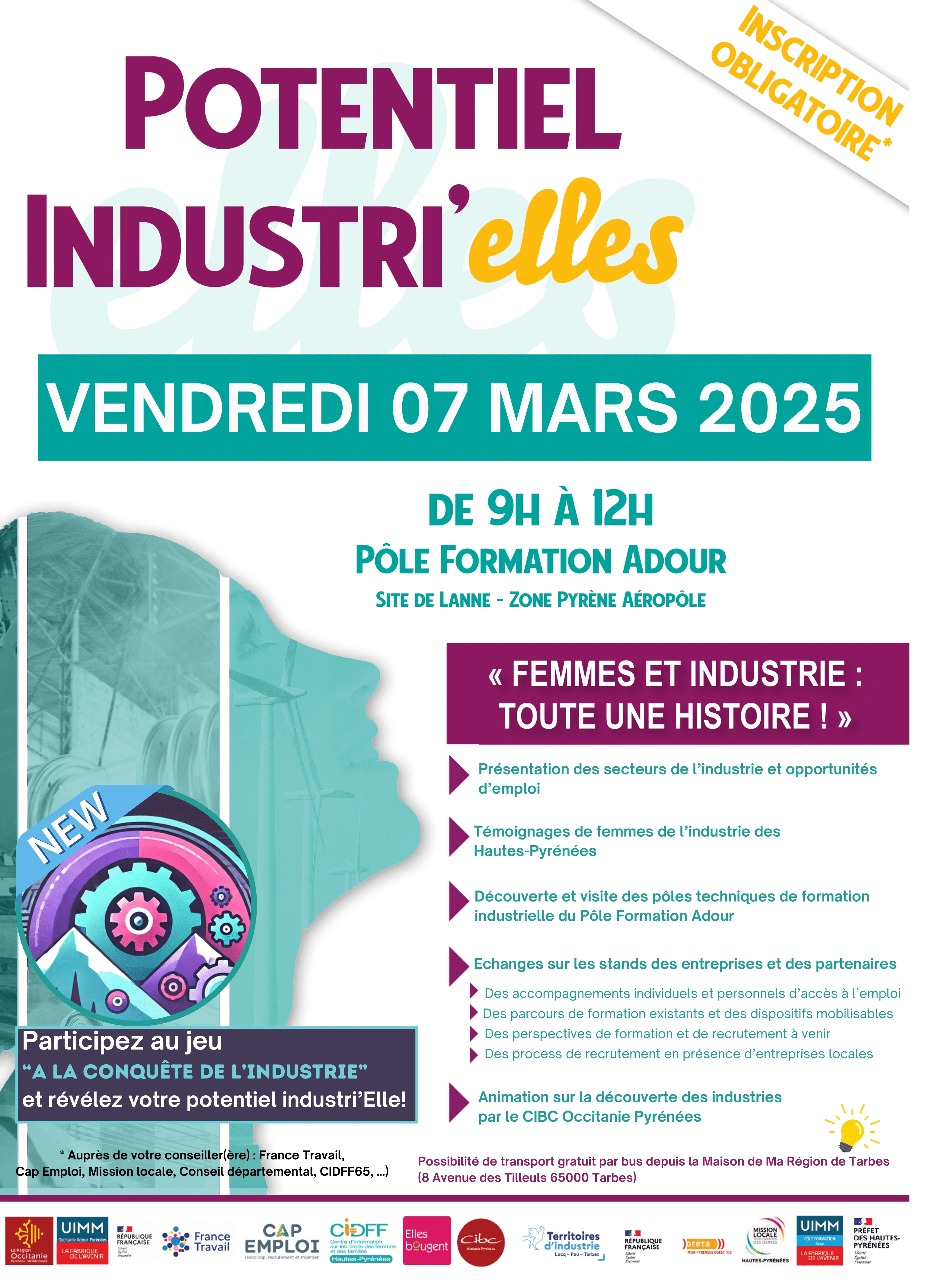 POTENTIEL INSDUSTRI'ELLES - "Femmes et industrie : toute une histoire !"
